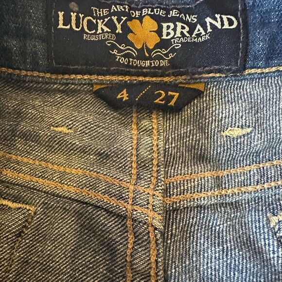 Lucky Brand Charlie Baby Boot Jean Shorts (4/27) - Picture 4 of 6